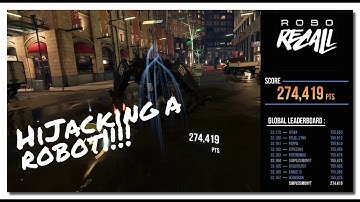 Robo Recall (VR Action) HiJacking a Robot!!!!! (Oculus Rift)