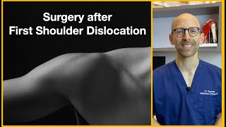 Best treatment option after first shoulder dislocation (surgery or physical therapy)