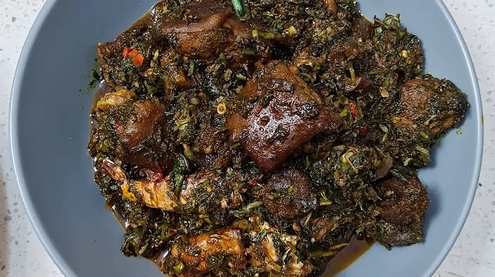 AUTHENTIC AFANG SOUP RECIPE/ IFY'S KITCHEN