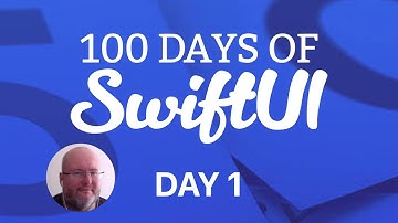 100 Days of SwiftUI Day 1 and 2