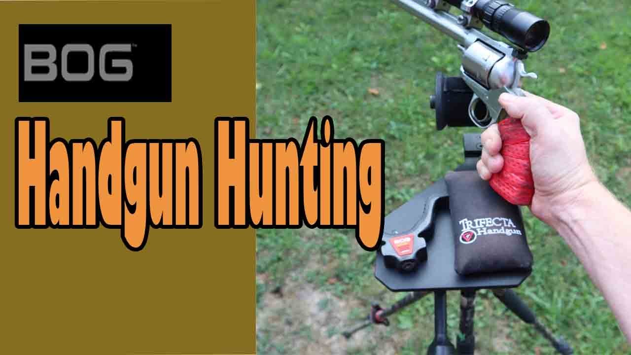 Primos Trigger Sticks or Bog Tripod For Handgun Hunting YouTube