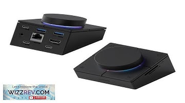 Hagibis Knob USB-C Hub with Shortcut Buttons Type-C RGB Docking Station Review