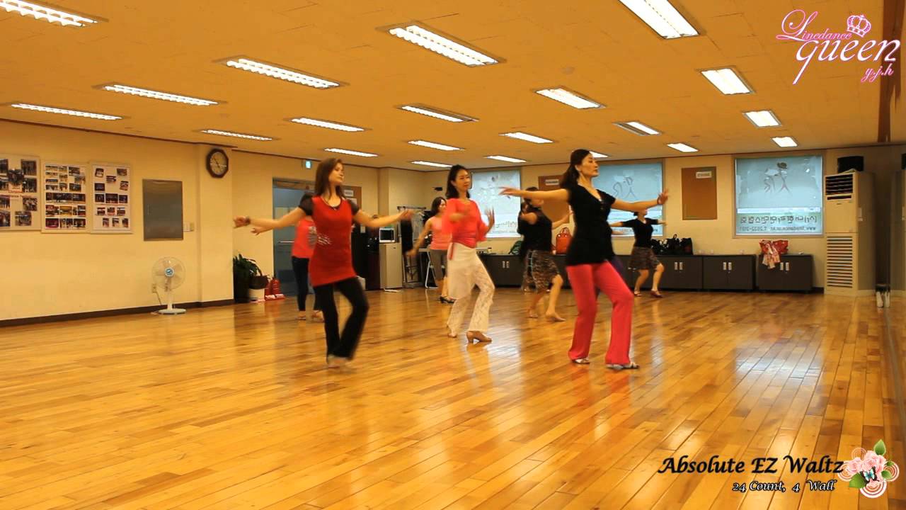 Absolute EZ Waltz line dance - YouTube