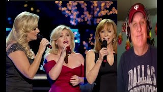 Wow, Best 'Silent Night' Ever! Kelly Clarkson feat Reba McEntire \& Trisha Yearwood | REACTION