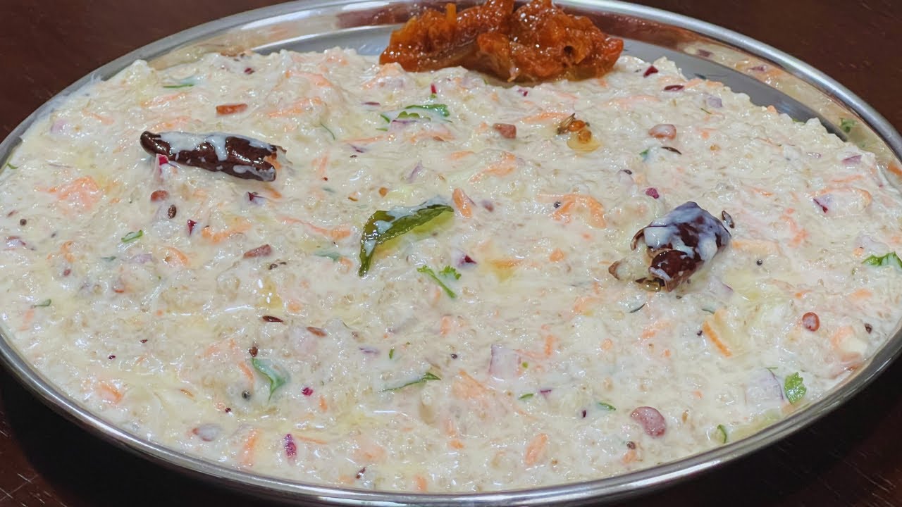Millet Curd Rice Easy & Healthy Millet Recipe Curd Rice Millet