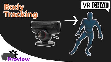 Body Tracking with Webcam || PS Eye in VRChat || Vive Trackers Emulation in VR [Preview]