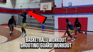 This is How to Workout as a basketball Shooting Guard with 2025 Dasean Johnson