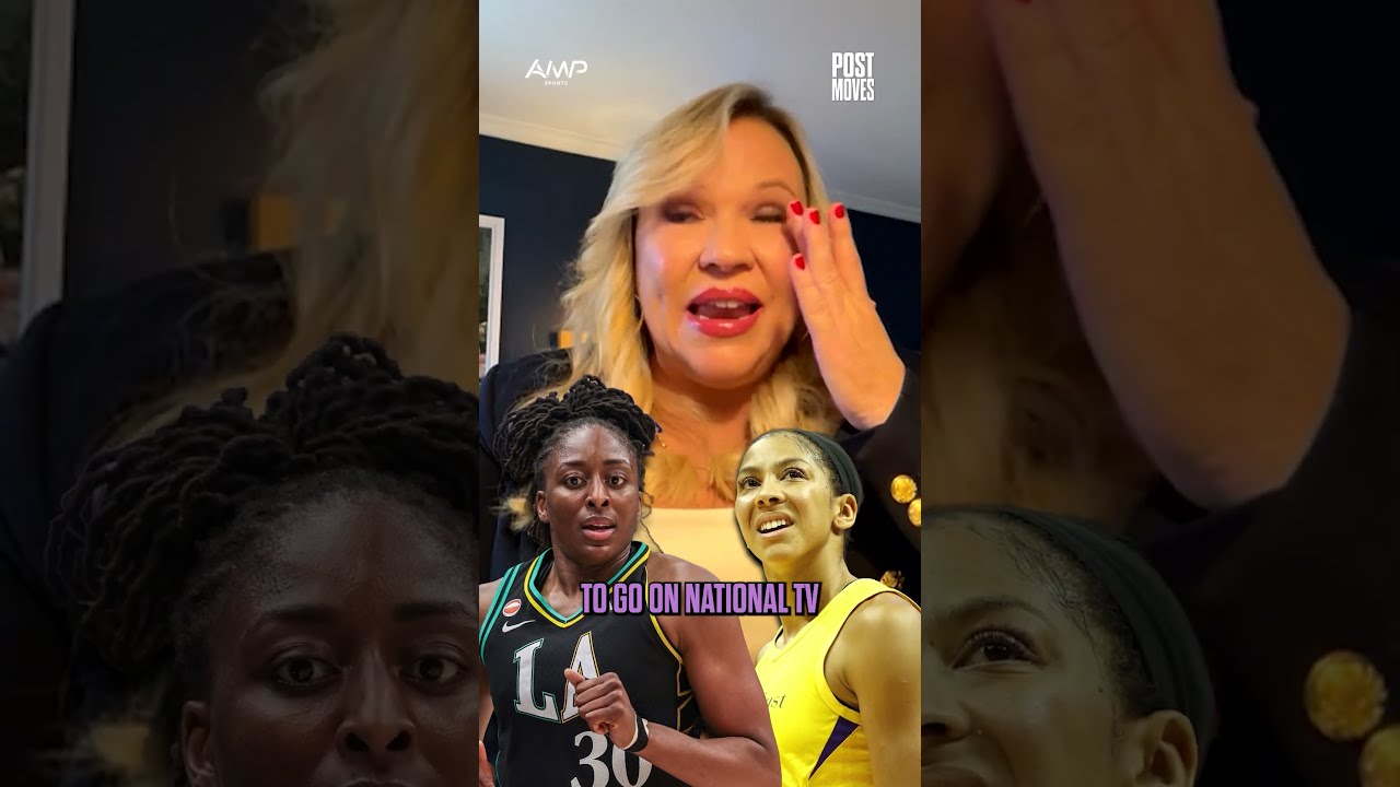 A'ja Wilson's viral moment + Holly Rowe is the human wikipedia 😆? #ajawilson #hollyrowe #wnba