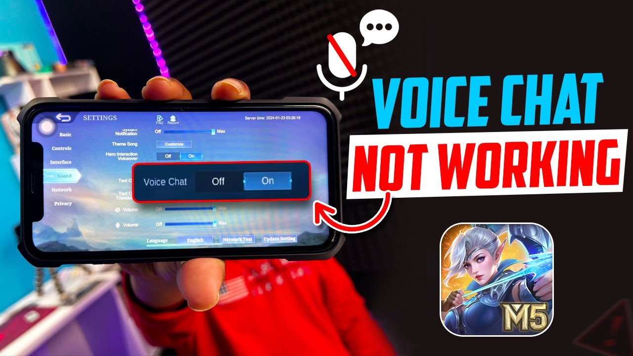 How to fix voice chat is not working issue in Mobile Legends on iPhone ...