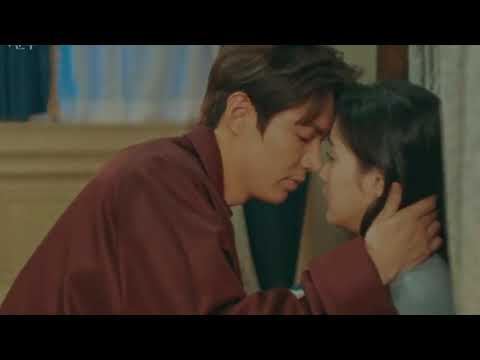 BED KISS SCENE LEE MIN HO AND KIM GO EUN ON THE KING