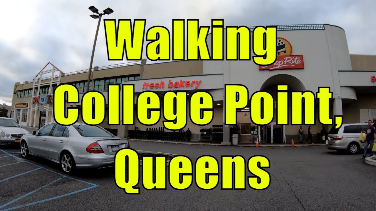 ⁴ᴷ Walking Tour of College Point and Downtown Flushing, Queens, NYC