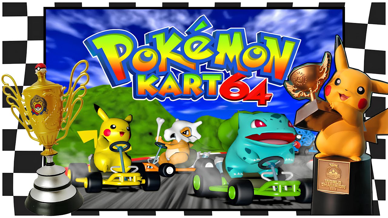 Pokémon Kart 64 (Mario Kart 64 Hack) | All Cups (150cc)