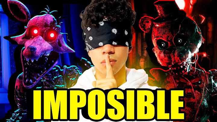 Así Complete Este Reto IMPOSIBLE de FNAF (Primero en el mundo)