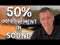 An unexpected 50 sound improvement in vinyl record playback