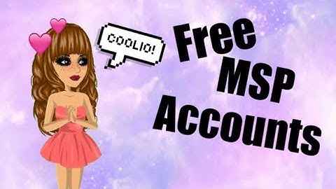 FREE MSP ACCOUNTS