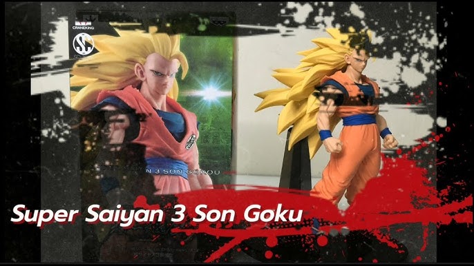 Banpresto Dragon Ball Super Son Goku Fes!! Boneco do Goku Volume 6 Super  Saiyajin 4 Son