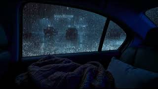 Cinematic Heavy Rain on Parked Car & Low Soft Thunder - Release Tension, Sounds for Peaceful Sleep screenshot 1