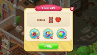 Matchington Mansion LEVEL 743 - No Boosters