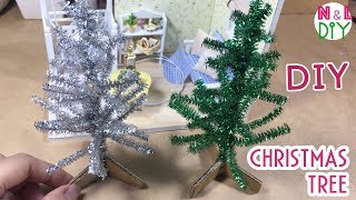 DIY Miniature Christmas Tree | How to make Christmas Tree for Dollhouse