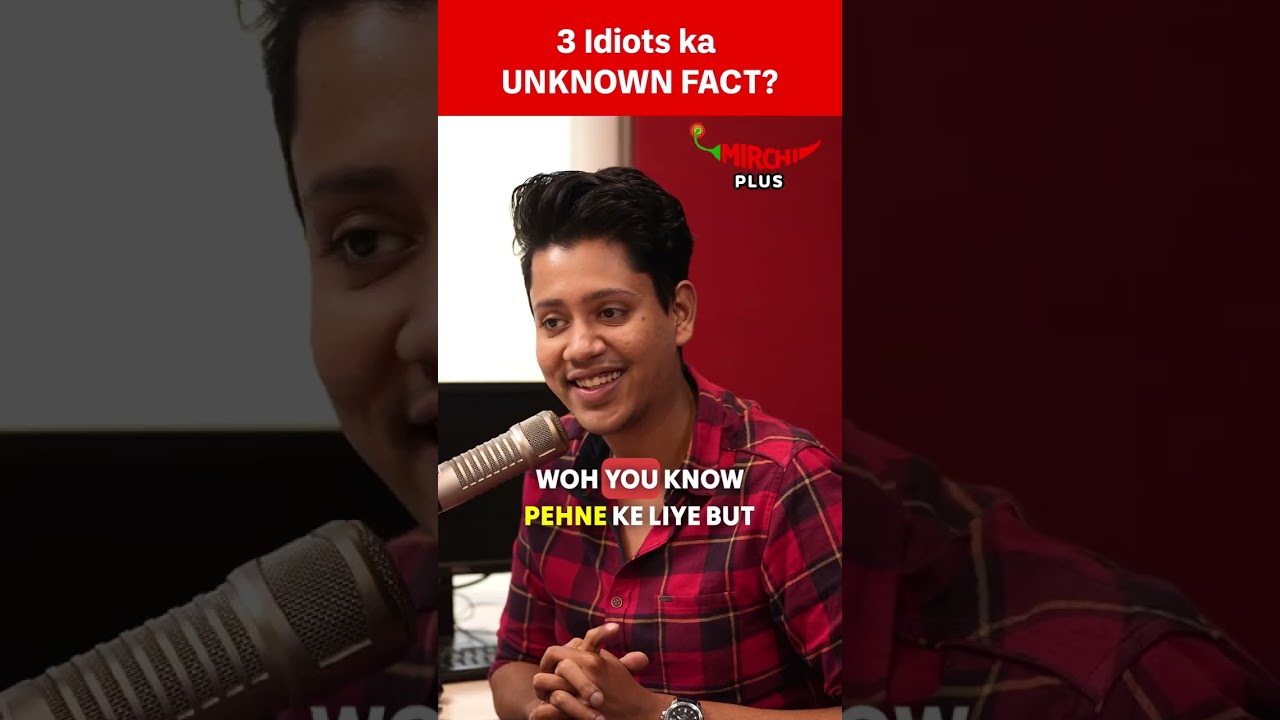 Omi Vaidya ने बताया 3 Idiots के set पर हुआ वो किस्सा जो किसी को नहीं पता!🤔😳 #shorts