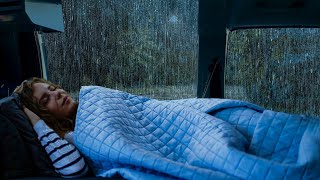 Quality sleep with the Rhythm of Showers & Thunder Resounding on the roof of the camping car |ASMR by Rain At Night For Sleep 2,084 views 2 weeks ago 10 hours, 1 minute