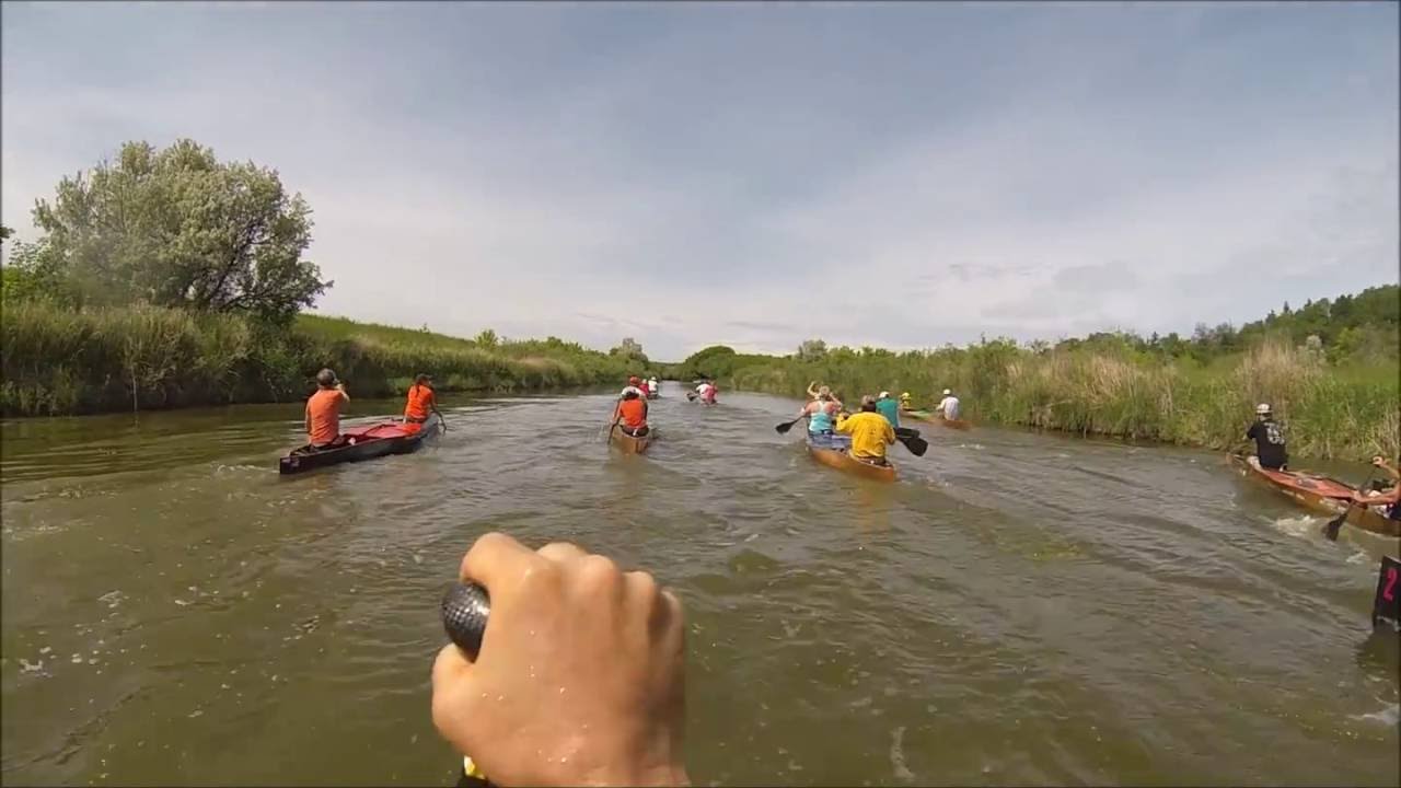 Canoe Kayak Saskatchewan Lumsden Race 2016 Starting Minute YouTube