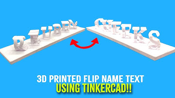 3D PRINTED NAME PLATE ILLUSION #cool