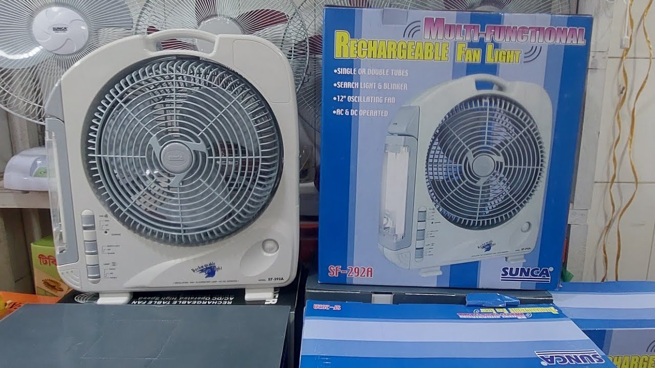 SUNCA mini-charger-fan-rechargeable-fan-mini