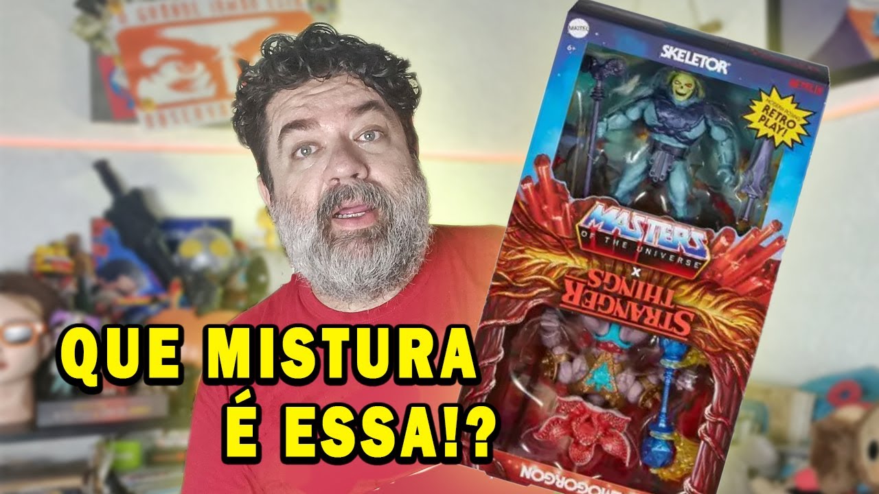 He-Man encontra Stranger Things!? Unboxing do multipack mais estranho do ano