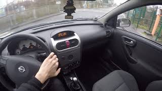 Opel Corsa C 1 2 16v 02 Pov Drive Youtube