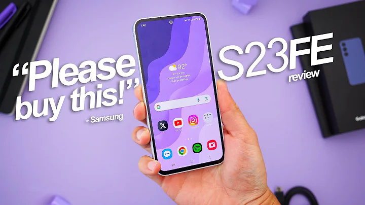 Samsung Is BEGGING You To Buy The S23 FE (And I Am Too!) - 天天要闻