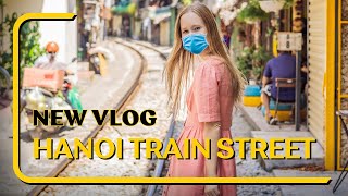 Hanoi Train Street Experience with two Singaporean friends #hanoitrainstreet #reviewhanoi