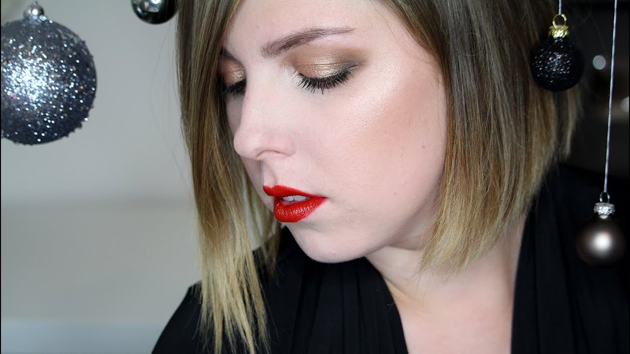 Jemné večerní líčení s UD Naked | Nahé Vánoce