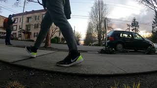 Seattle walkway on Galer Street