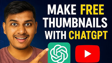 Make Free YouTube Thumbnails with ChatGPT – Easy Step-by-Step Tutorial ❤️