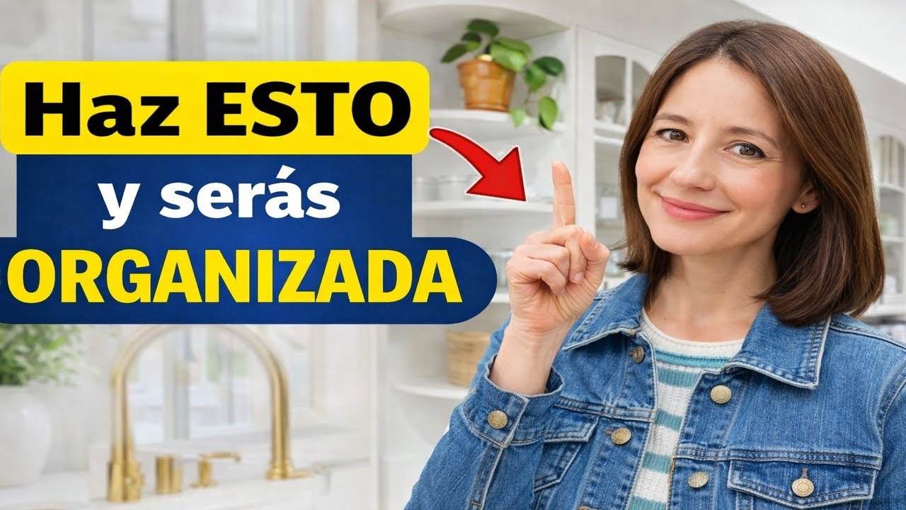 25 HÁBITOS de Personas ORGANIZADAS que CAMBIAN tu Casa y tu MENTE (Empieza HOY)