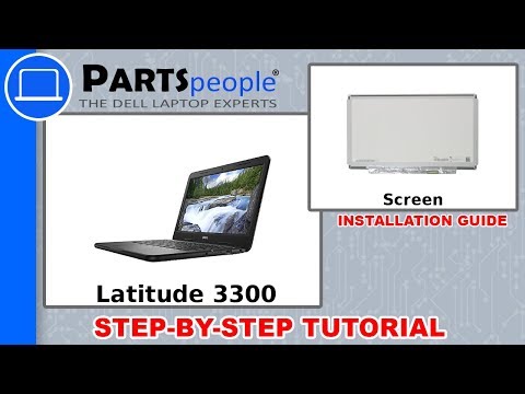 Dell Latitude 3300 (P95G001) Screen How-To Video Tutorial