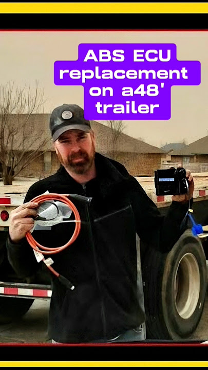 ABS ECU replacement on 48' trailer