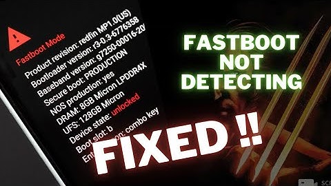 How to fix Fastboot device not detected for any Oneplus device #oneplus6t #oneplus6 #fastboot