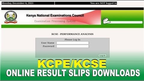 KCPE/KCSE ONLINE RESULT SLIP 2022 | KNEC PORTAL | HOW TO DOWNLOAD KCPE RESULT SLIPS ONLINE