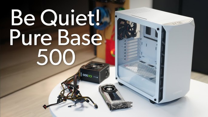 Be Quiet! Pure Base 500DX mini-teardown and comparison - YouTube