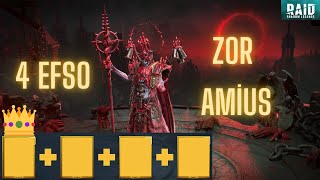 4 Efsanevi Ile Ay Hükümdarı Amiusu Zor Modta Kolay Takımla Kesmek Raid Shadow Legends.