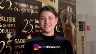 Melis Sevinç, Sadri Alışık Ödül Töreninde Neler Söyledi?