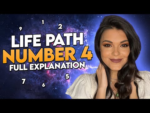 Life Path Number 4: Strengths, Weaknesses, Challenges and Personality are Explained | Numerology