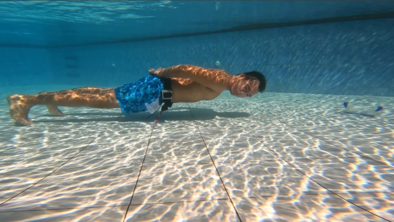 No Hands Push Ups Underwater YouTube