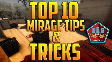 CS:GO - Top 10 Mirage Tips/Tricks!