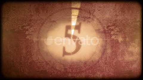 Old Tape Countdown | Motion Graphics - Videohive template