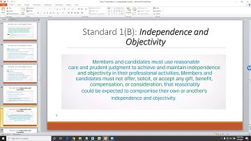Ethics  Standard 1A and 1B