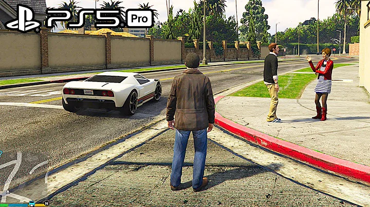 GTA 5 PS5 PRO Gameplay Ray Tracing 4K 60FPS