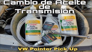 Cambio de Aceite de Transmisión | VW Pointer Pick Up | Pato Cantu